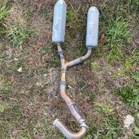 Scarico originale completo honda crf 450 2016