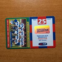 Carta telefonica Tim