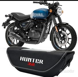 Borsello moto per royal enfield hunter 350 