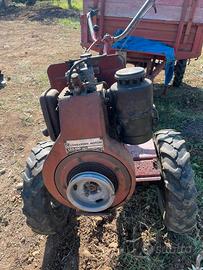 Motore agricolo Lombardini LDA 450 con carrello
