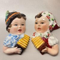 coppia maschere da parere vintage anni '50'/60