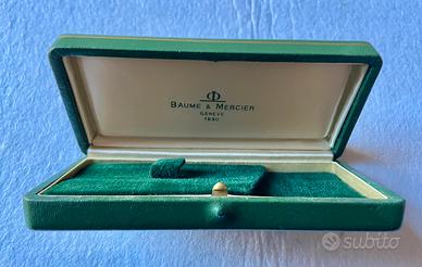 Baume & Mercier box per orologio vintage originale