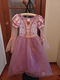 Vestito Rapunzel Disney Store originale con luci