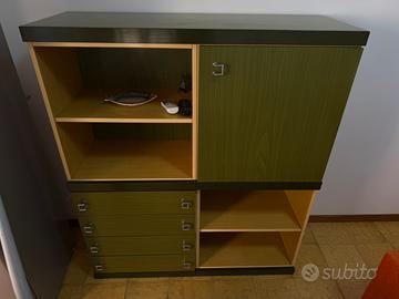 Mobile ingresso con specchio e credenza soggiorno