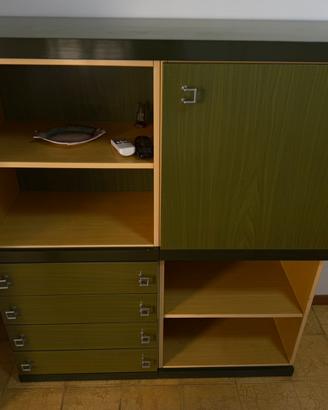 Mobile ingresso con specchio e credenza soggiorno