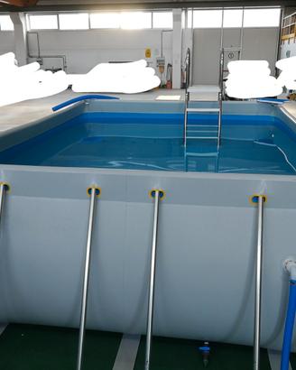 PISCINA FUORITERRA MORBIDA 4x3 mt