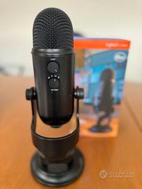 Logitech for Creators Blue Yeti Microfono USB