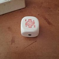 Dadi poker da gioco in bachelite