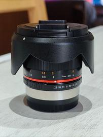 Lente Samyang 12mm f/2 NCS CS (Fujifilm)