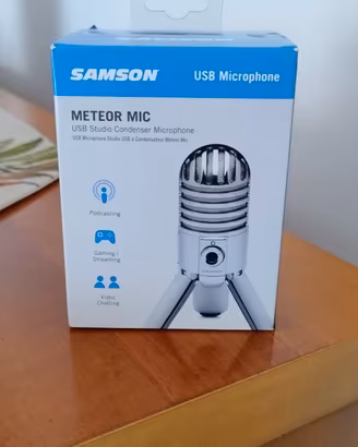 microfono samson Meteor mic