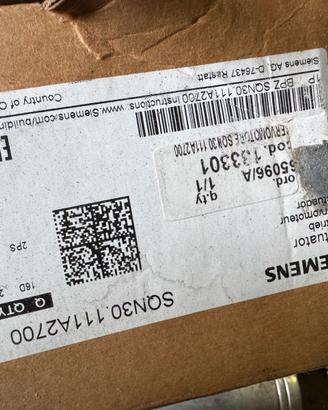 Siemens SQN30.111A2700 Servomotore Serranda Brucia