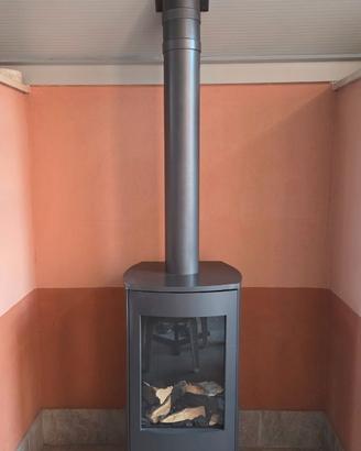 Stufa a gas trifacciale