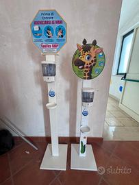 Colonnine dispenser igienizzante