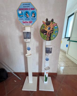 Colonnine dispenser igienizzante