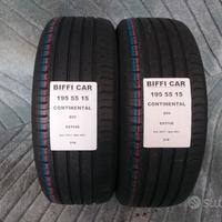 2 gomme 195 55 15 continental a218