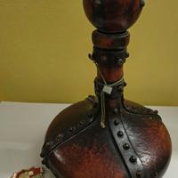 Bottiglia Lacryma Christi chiusa