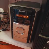 stereo Sony con MP3 CD e cuffie modello hcd-gs10 