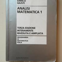 Libri di Analisi 1 + Eserciziario