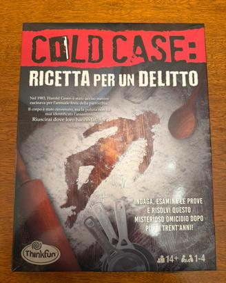 Cold case gioco da tavolo, Ricetta per un delitto