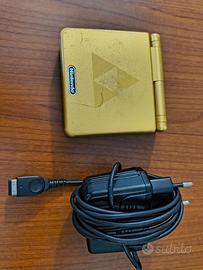 gameboy sp zelda +carica batterie usato (no gioco 