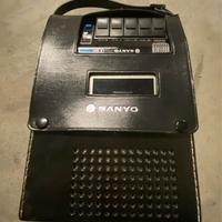 REGISTRATORE D'EPOCA PHILIPS E SANYO