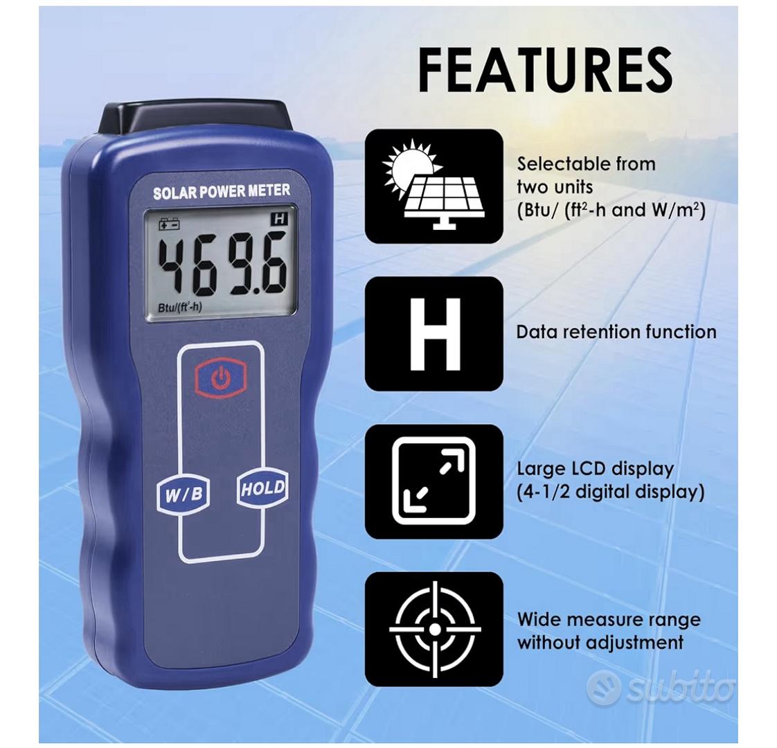10A) MISURATORE DI Corrente DC Display LED Volt Amp Tester Multimetro