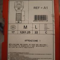 bulloni antifurto farad stil bull