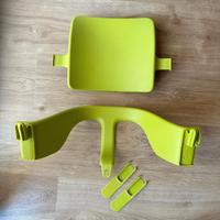 Sedia Stokke: schienale, barra e piedini