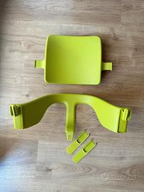 Sedia Stokke: schienale, barra e piedini