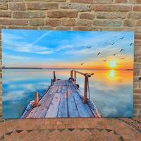 Canvas quadro su Tela Molo marino