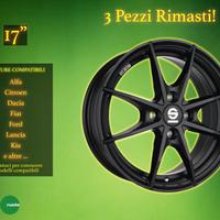 3 Cerchi in Lega Sparco 17" Alfa Ford e altre