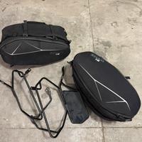 Borse laterali SHAD + Telai GIVI Benelli Leoncino