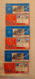 Raro Abbonamento SSC NAPOLI 1980/1981 - Tribuna Nu