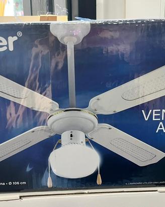 ✅Kooper Ventilatore Soffitto con 4 Pale, 106 cm,
