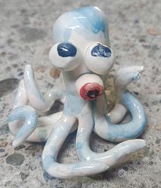 Vecchio polpo in ceramica