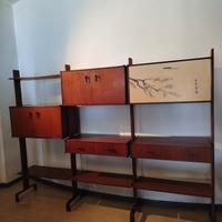 Libreria in teak anni 50 