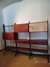 Libreria in teak anni 50 