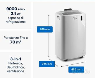 Condizionatore Pinguino de longhi 