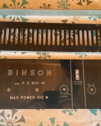 Binson P.O.601 -M amplificatore