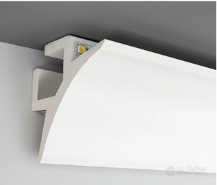 Modanatura per 2 Strisce LED 2m Arco