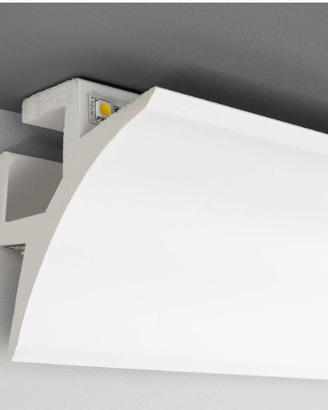 Modanatura per 2 Strisce LED 2m Arco