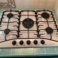 Piano cottura hotpoint 5 fuochi