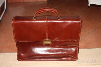 Chiarugi cartella porta pc 3 comparti con manico