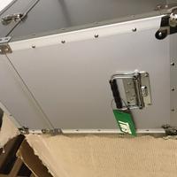 TSW flight case in alluminio con coperchio