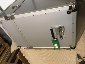 TSW flight case in alluminio con coperchio