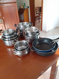  pentole usate in blocco