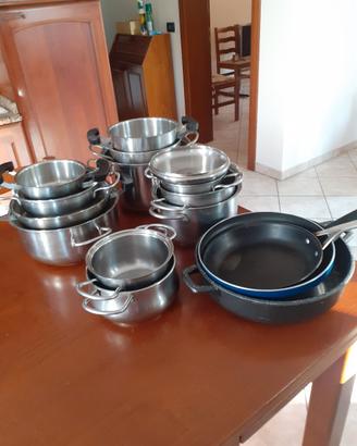  pentole usate in blocco