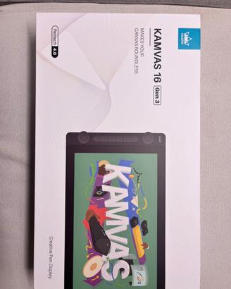 HUION CAMVAS 16 COME NUOVA - Luglio 25