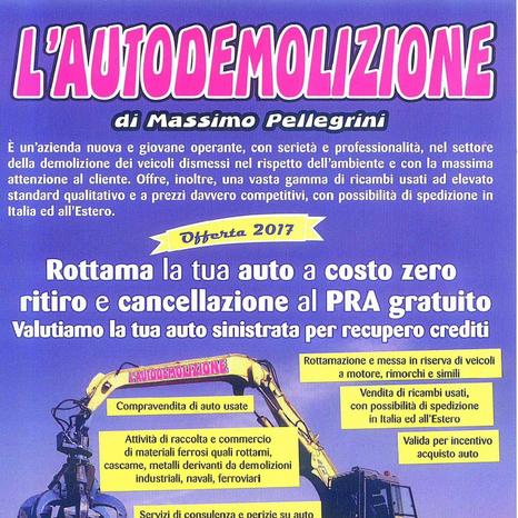 L'Autodemolizione di Massimo Pellegrini - Caccuri | Subito