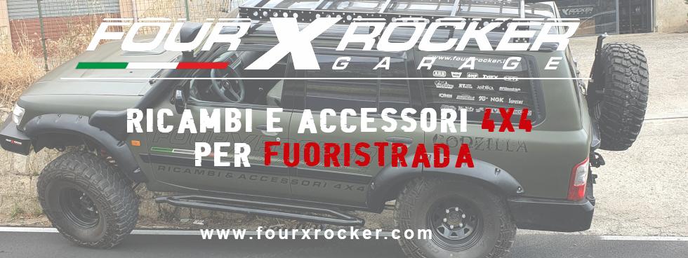 HOME - FOUR X ROCKER garage Ricambi e Accessori 4x4